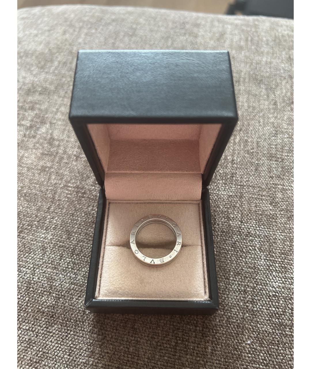 BVLGARI Белое кольцо из белого золота, фото 2