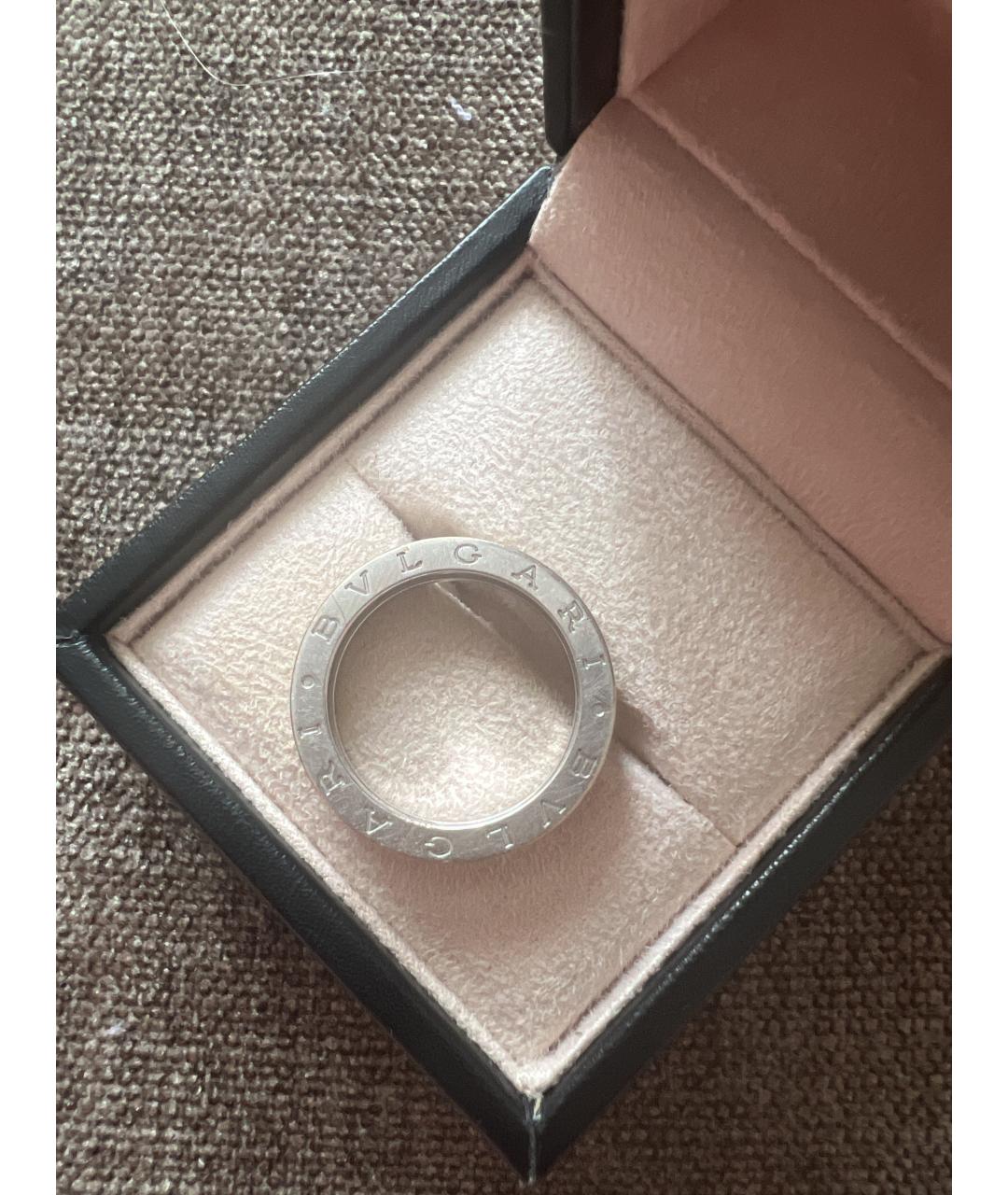BVLGARI Белое кольцо из белого золота, фото 4