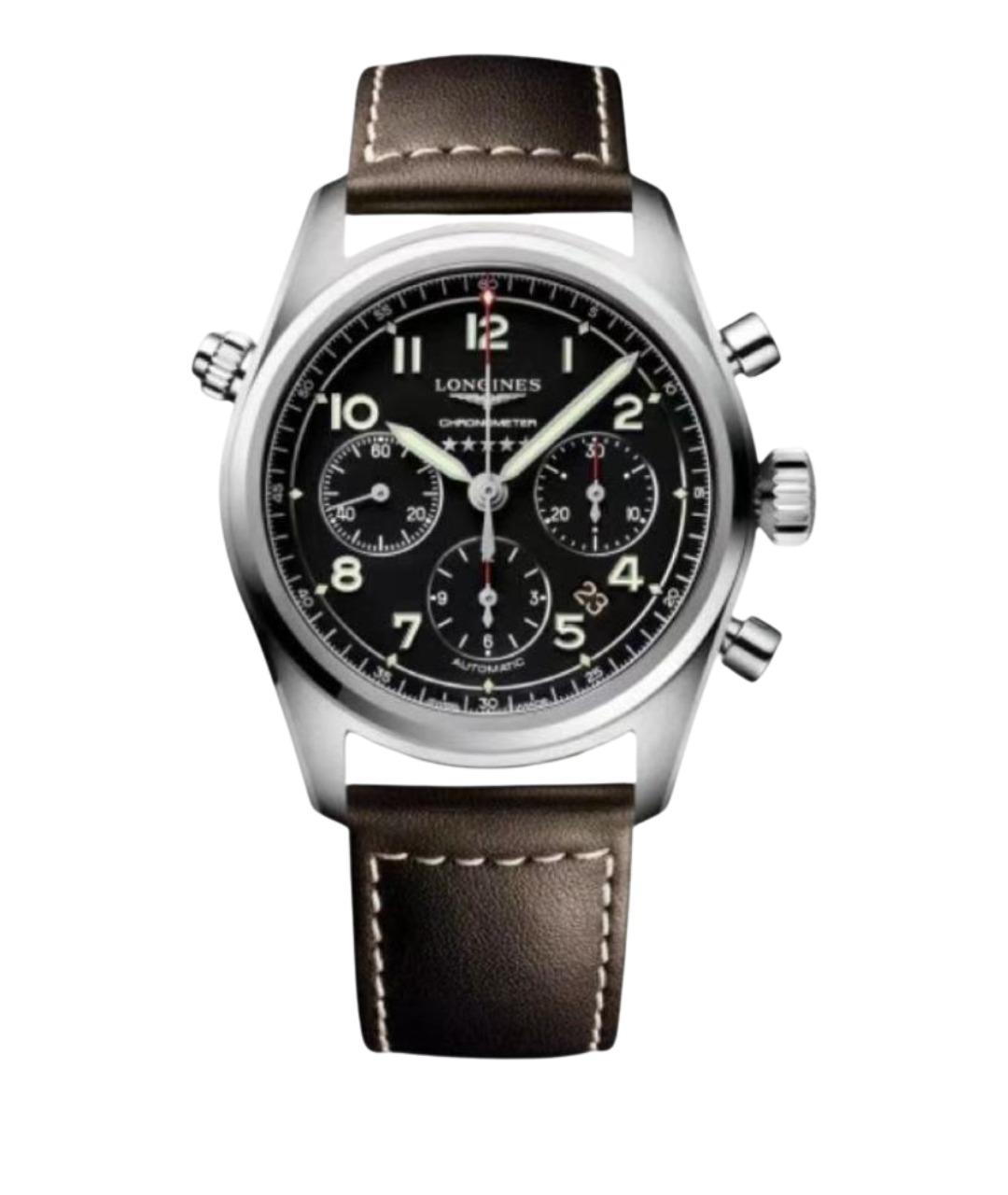 LONGINES Коричневые часы, фото 1