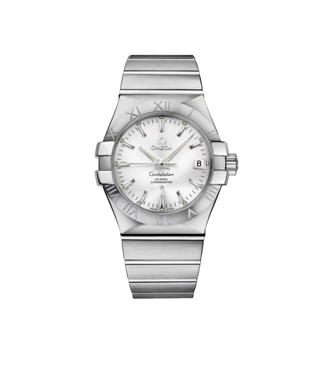 OMEGA Серебряные часы, фото 1