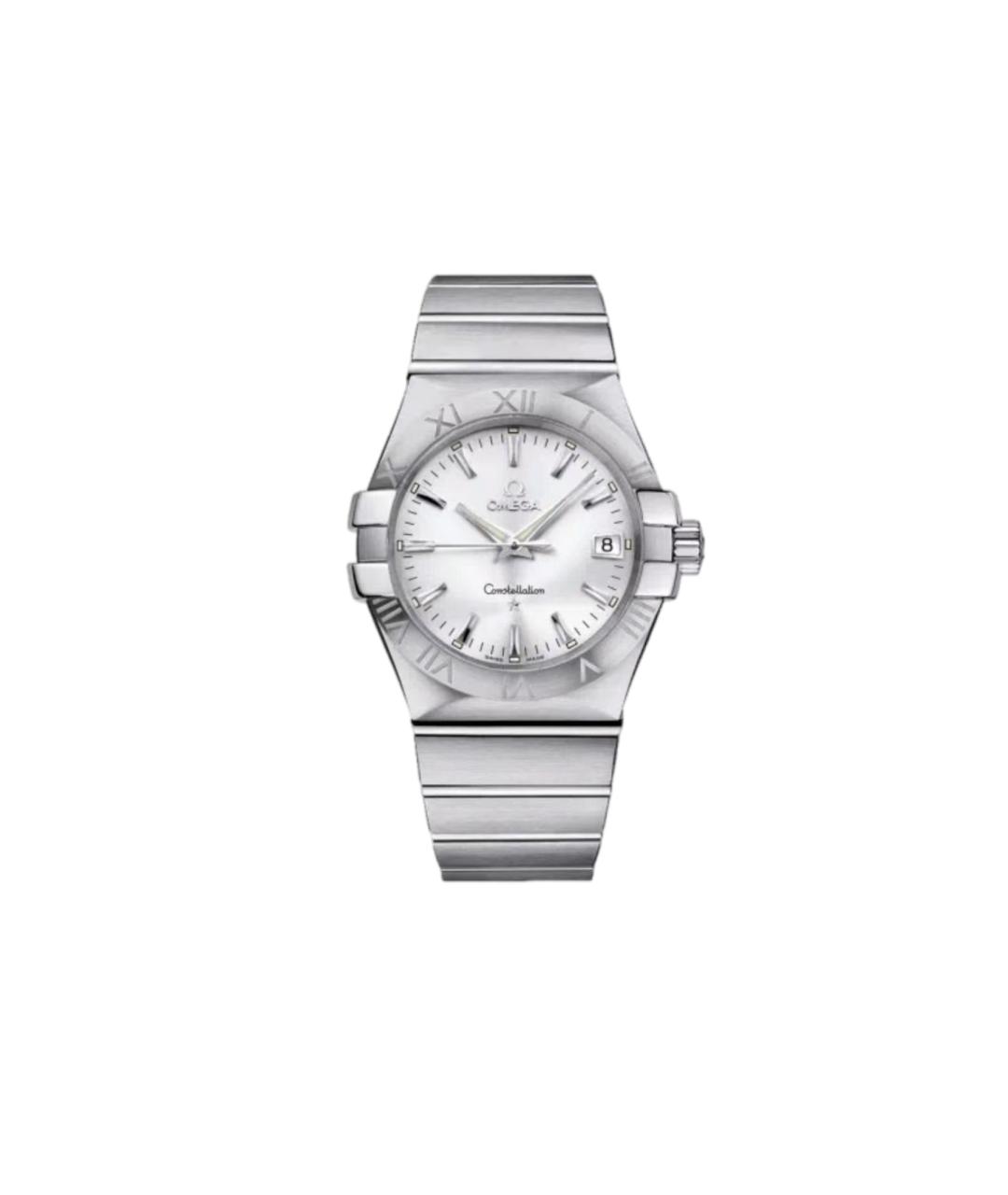 OMEGA Серебряные часы, фото 6