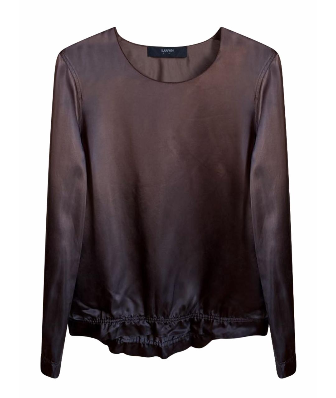 LANVIN Коричневая блузы, фото 1