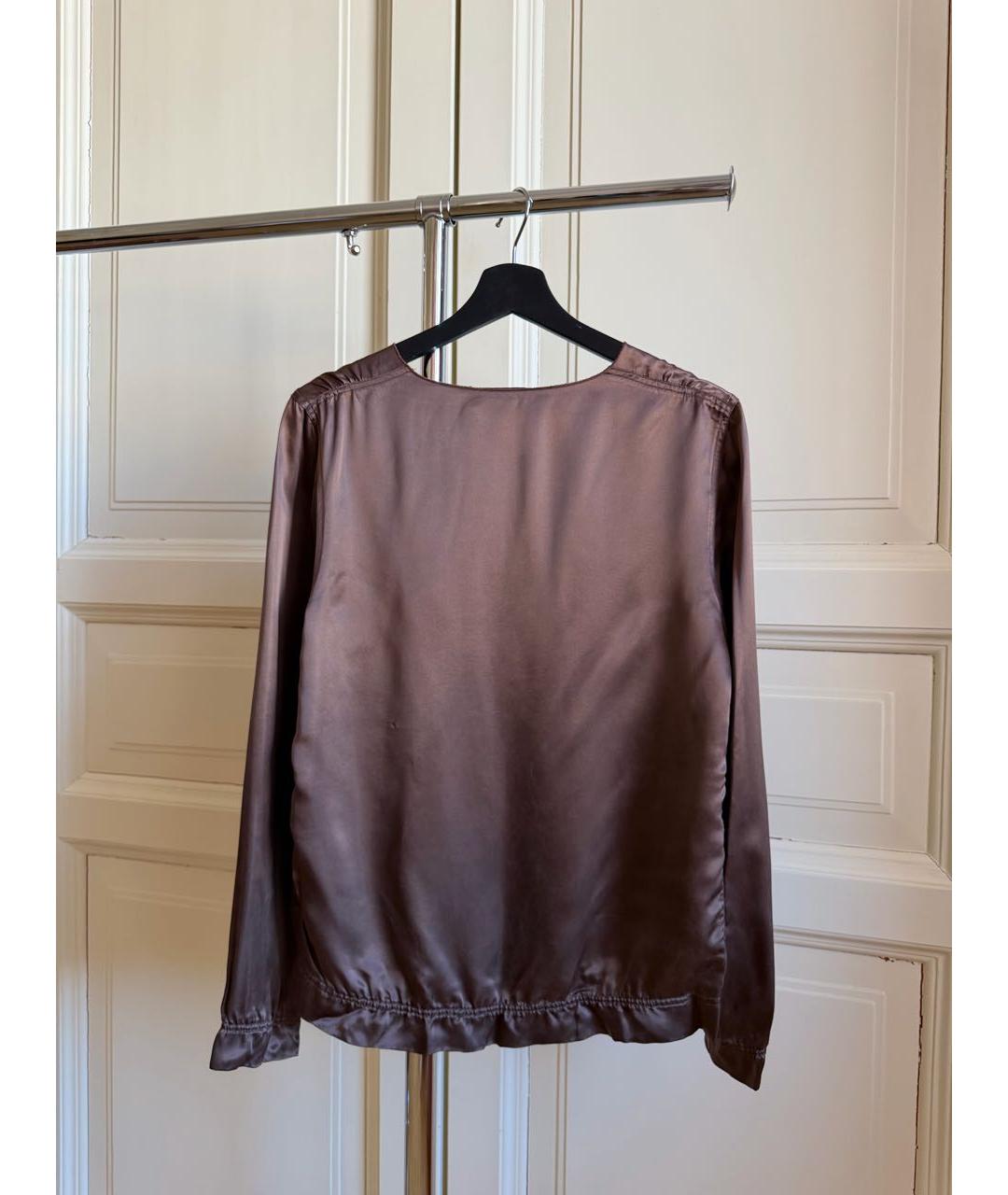 LANVIN Коричневая блузы, фото 2
