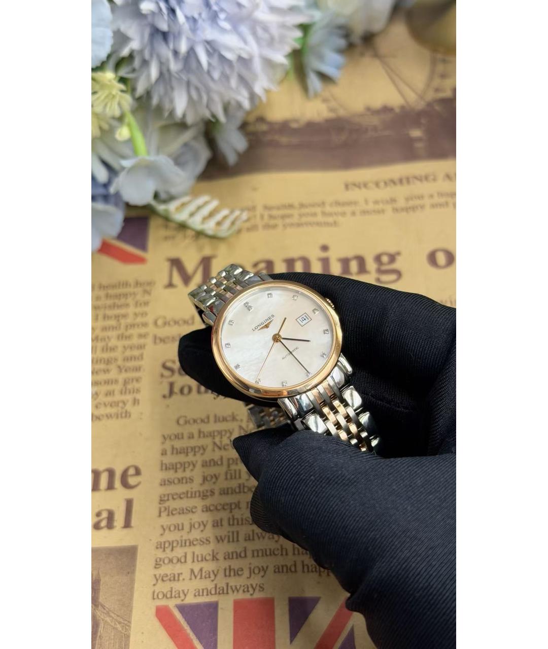 LONGINES Серебряные часы, фото 3
