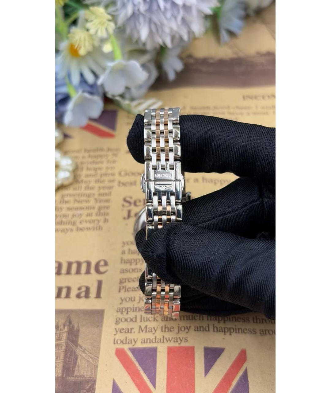 LONGINES Серебряные часы, фото 4