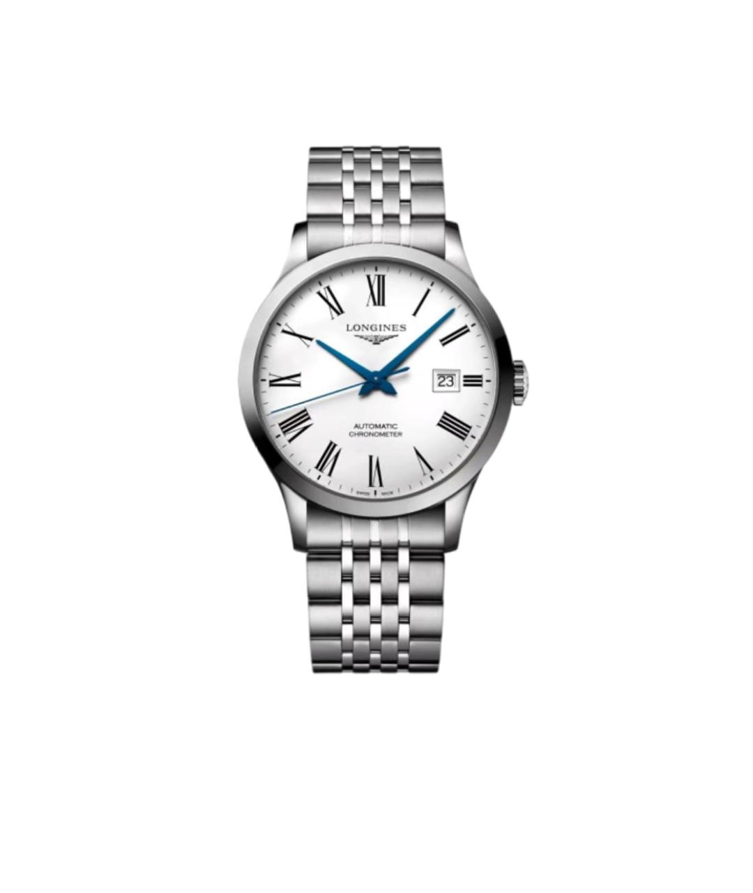 LONGINES Серебряные часы, фото 5