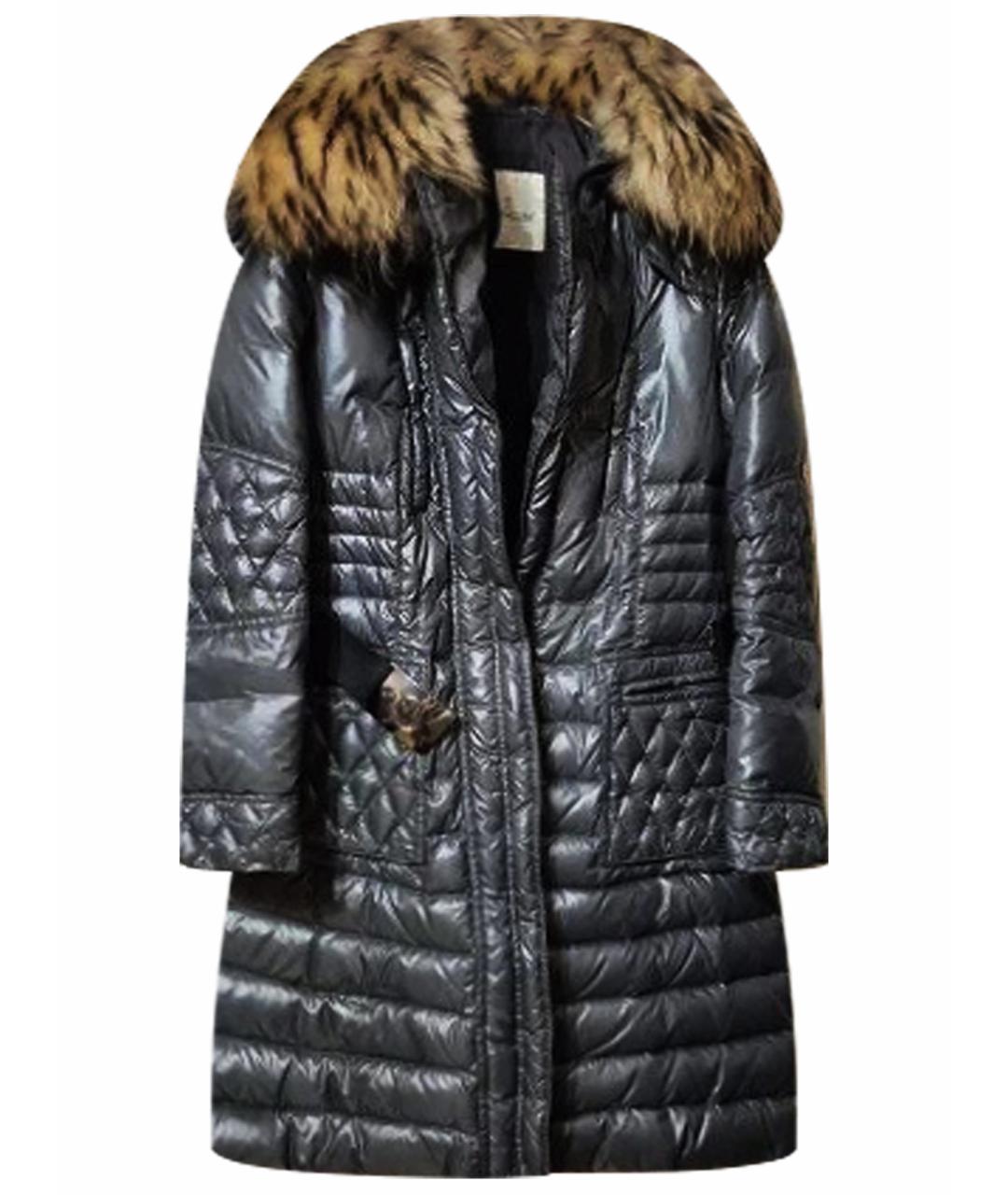 MONCLER Хаки полиамидовый пуховик, фото 1