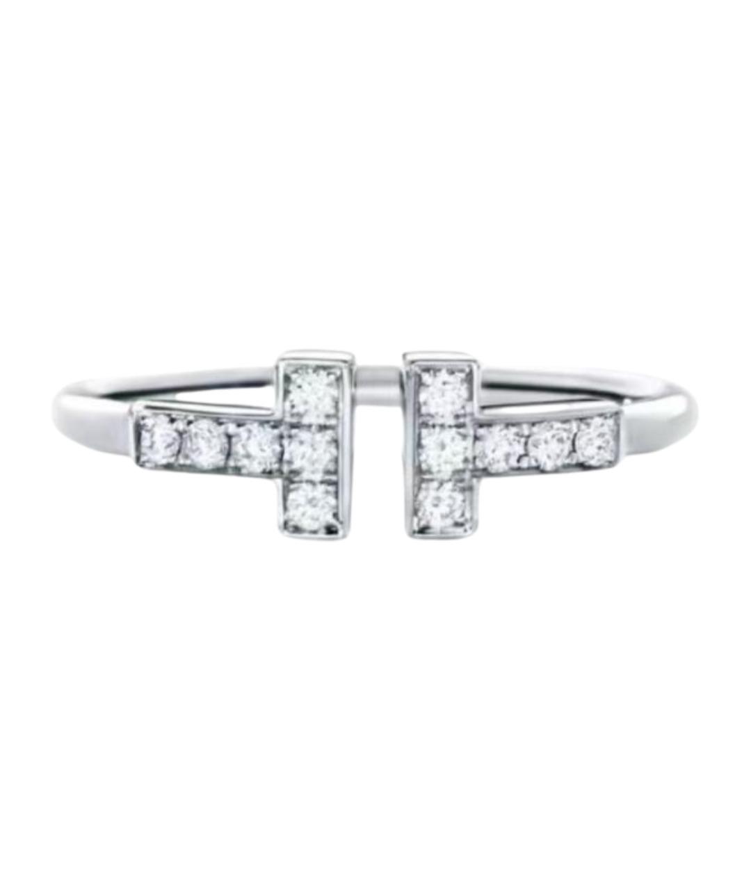 TIFFANY&CO Серебряное кольцо из белого золота, фото 1