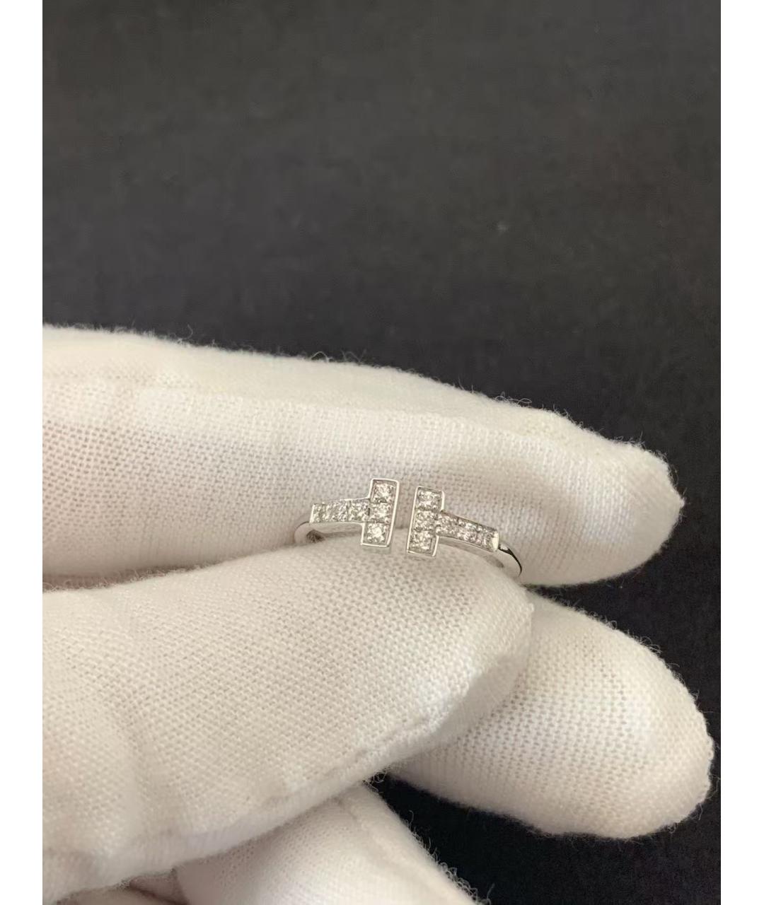 TIFFANY&CO Серебряное кольцо из белого золота, фото 3