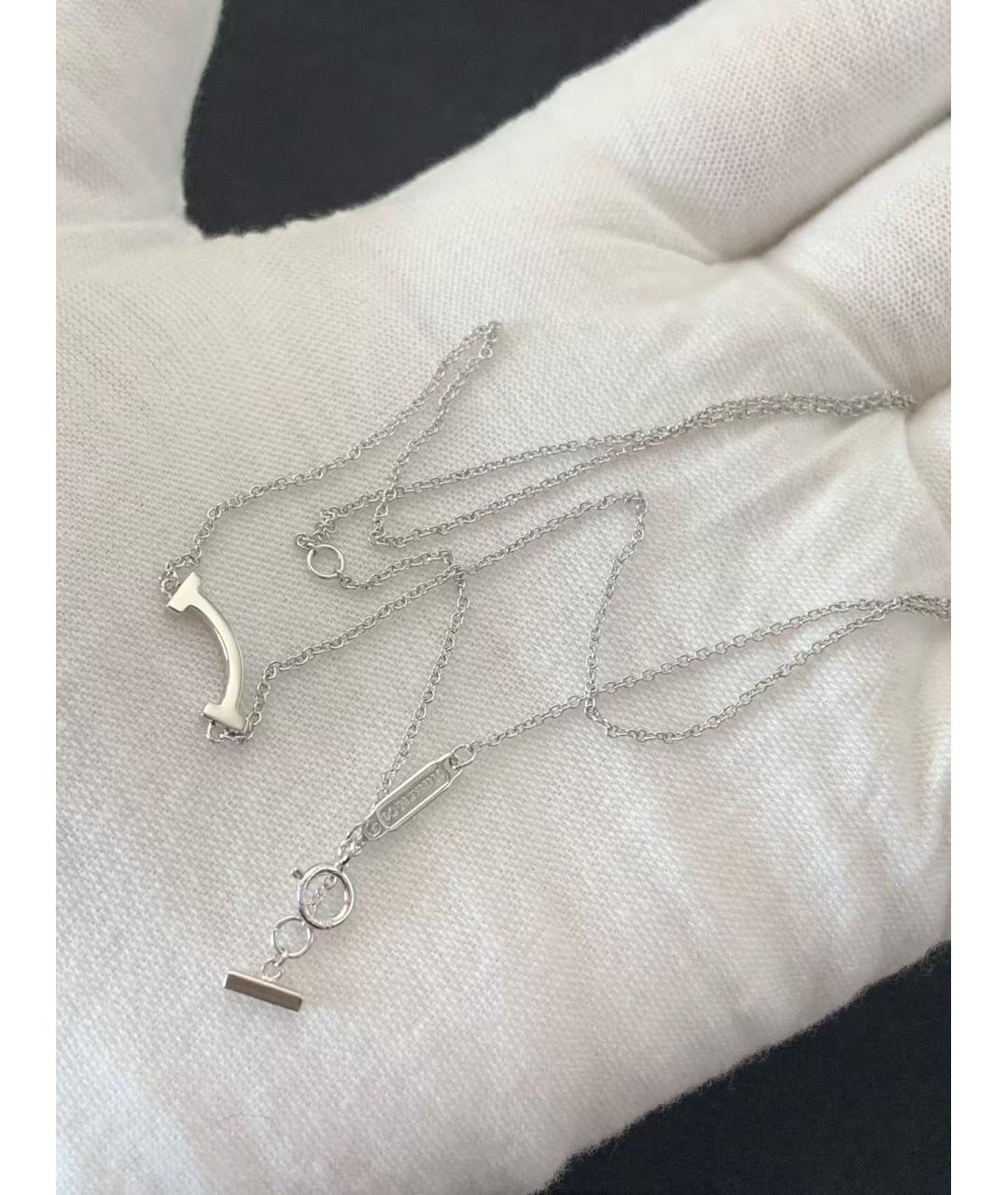 TIFFANY&CO Серебряная подвеска из белого золота, фото 3