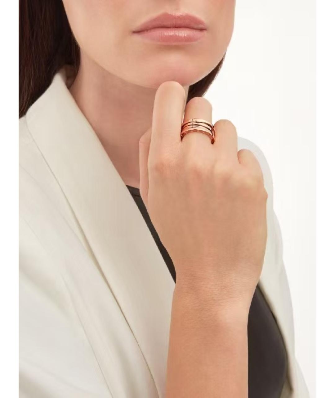 BVLGARI Золотое кольцо из розового золота, фото 3