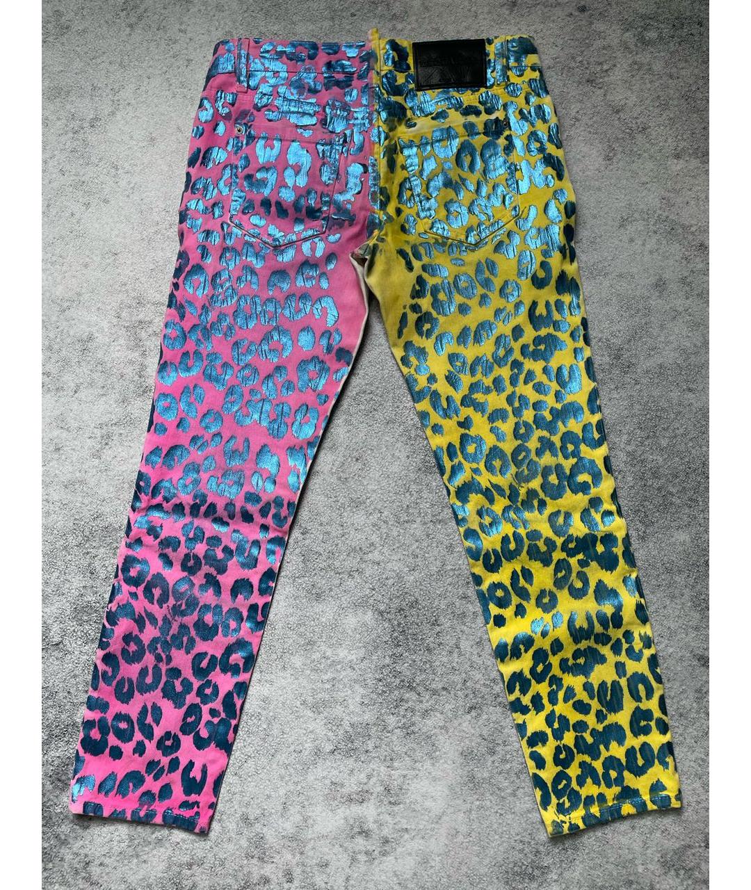 DSQUARED2 Мульти хлопко-эластановые джинсы слим, фото 2