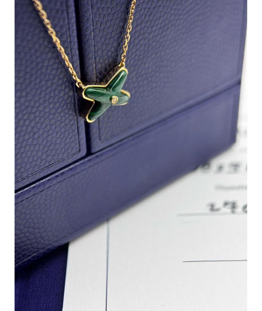 CHAUMET Зеленая подвеска, фото 3