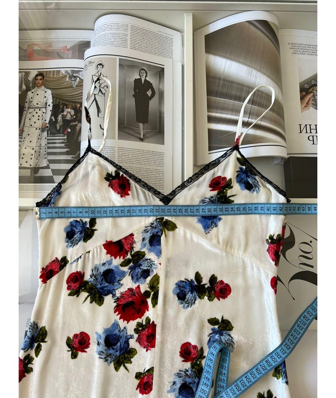 PRADA Белое повседневное платье, фото 4
