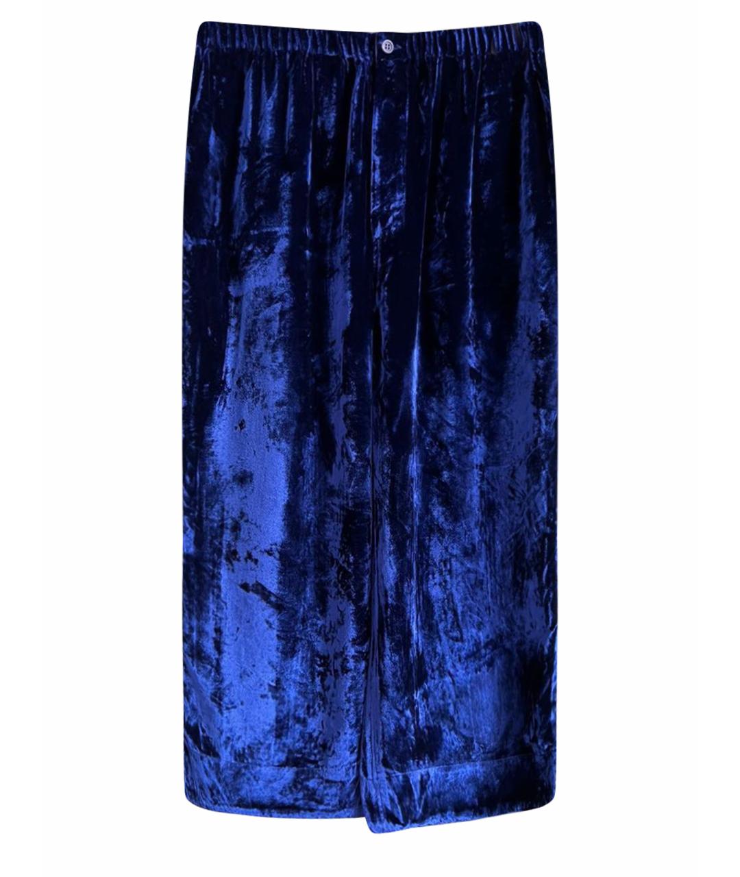 PRADA Синие брюки широкие, фото 1