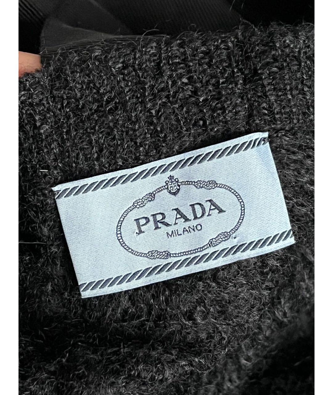 PRADA Черный джемпер / свитер, фото 3