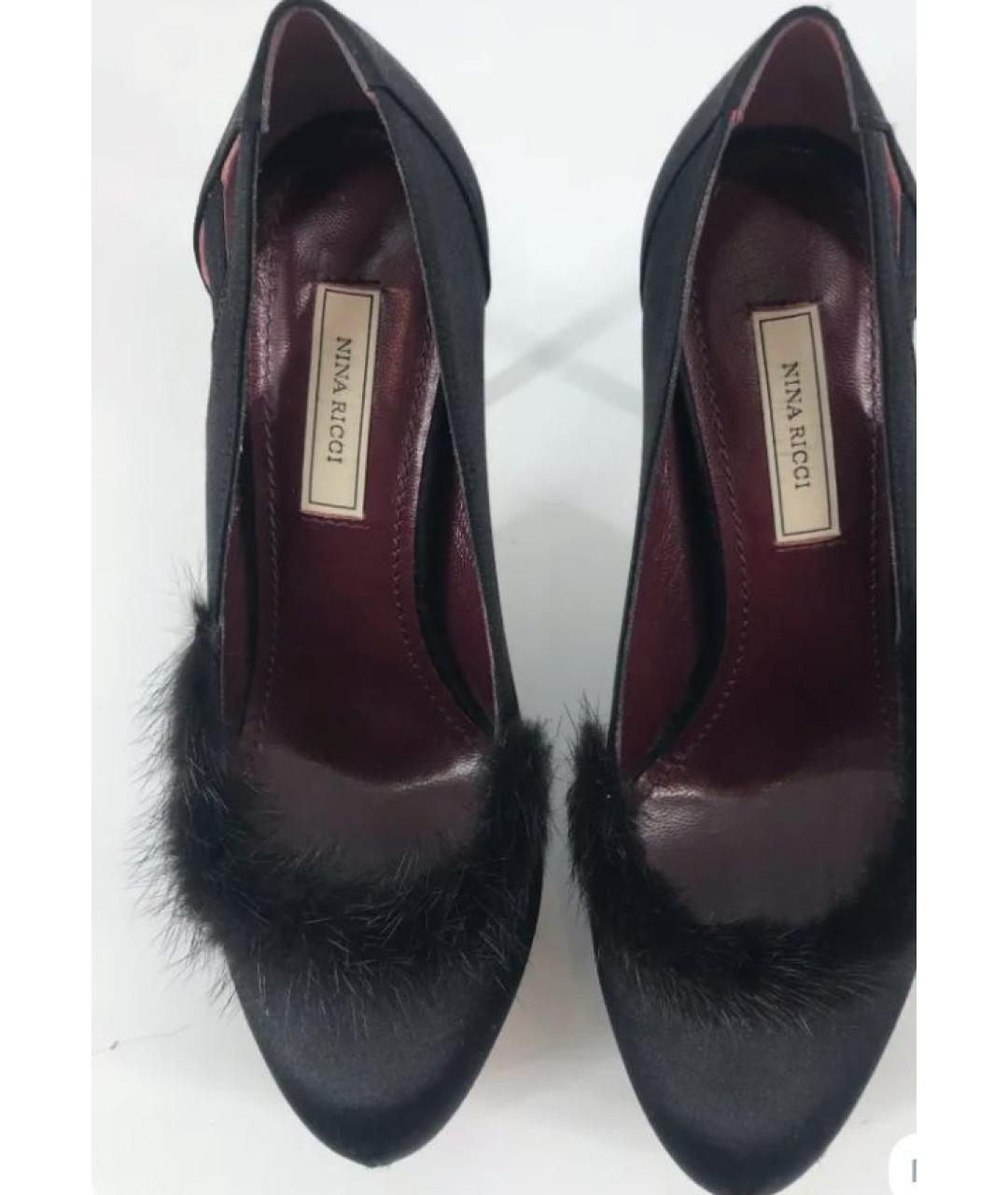 NINA RICCI Черные туфли, фото 4