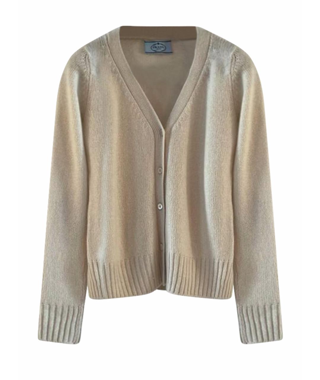 PRADA Бежевый кардиган, фото 1