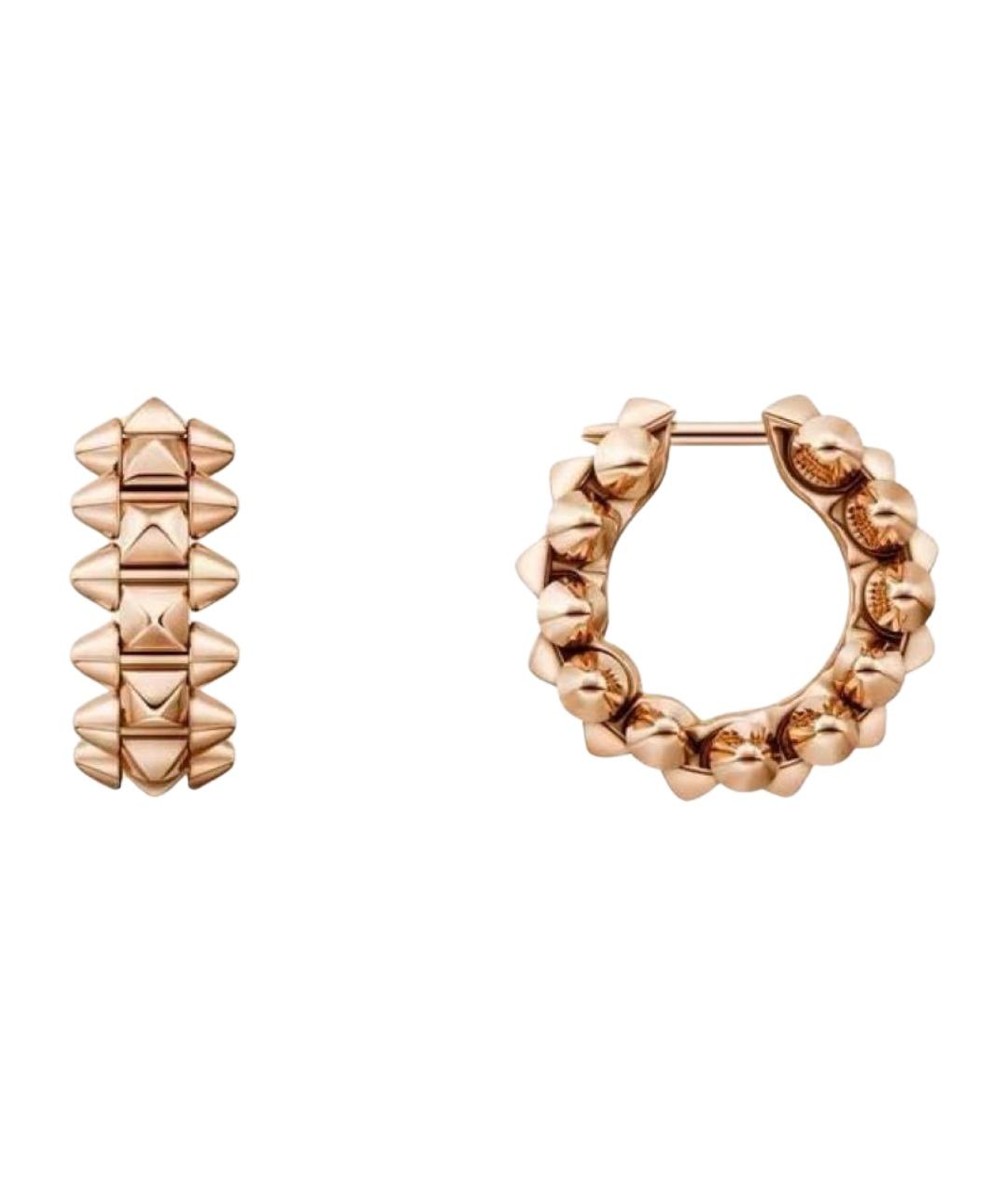 CARTIER Золотые серьги из розового золота, фото 1