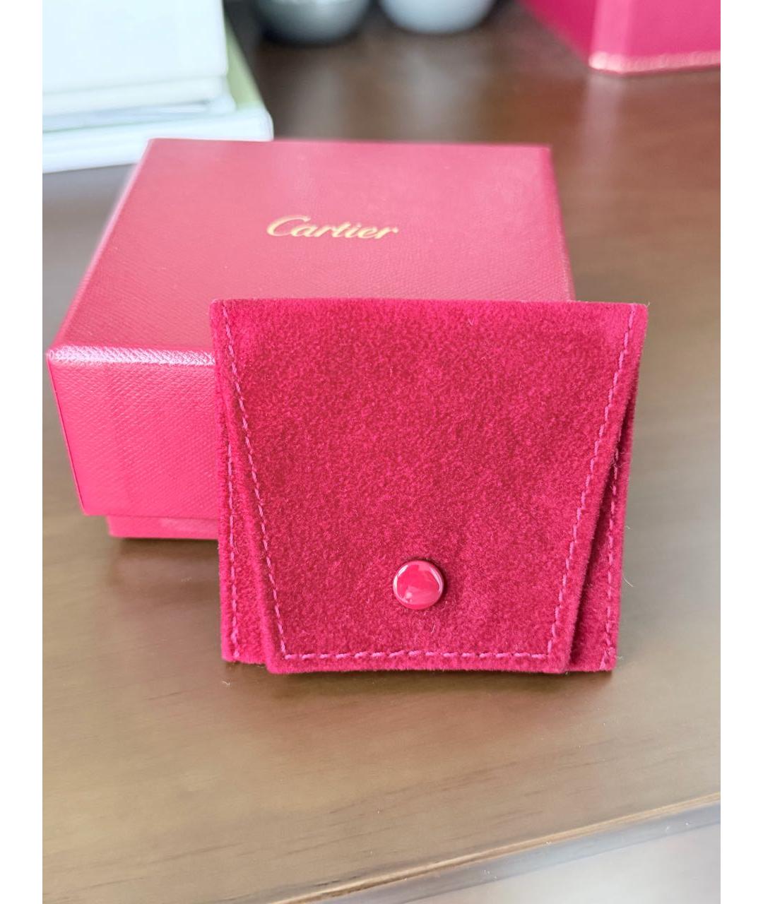 CARTIER Золотые серьги из розового золота, фото 6
