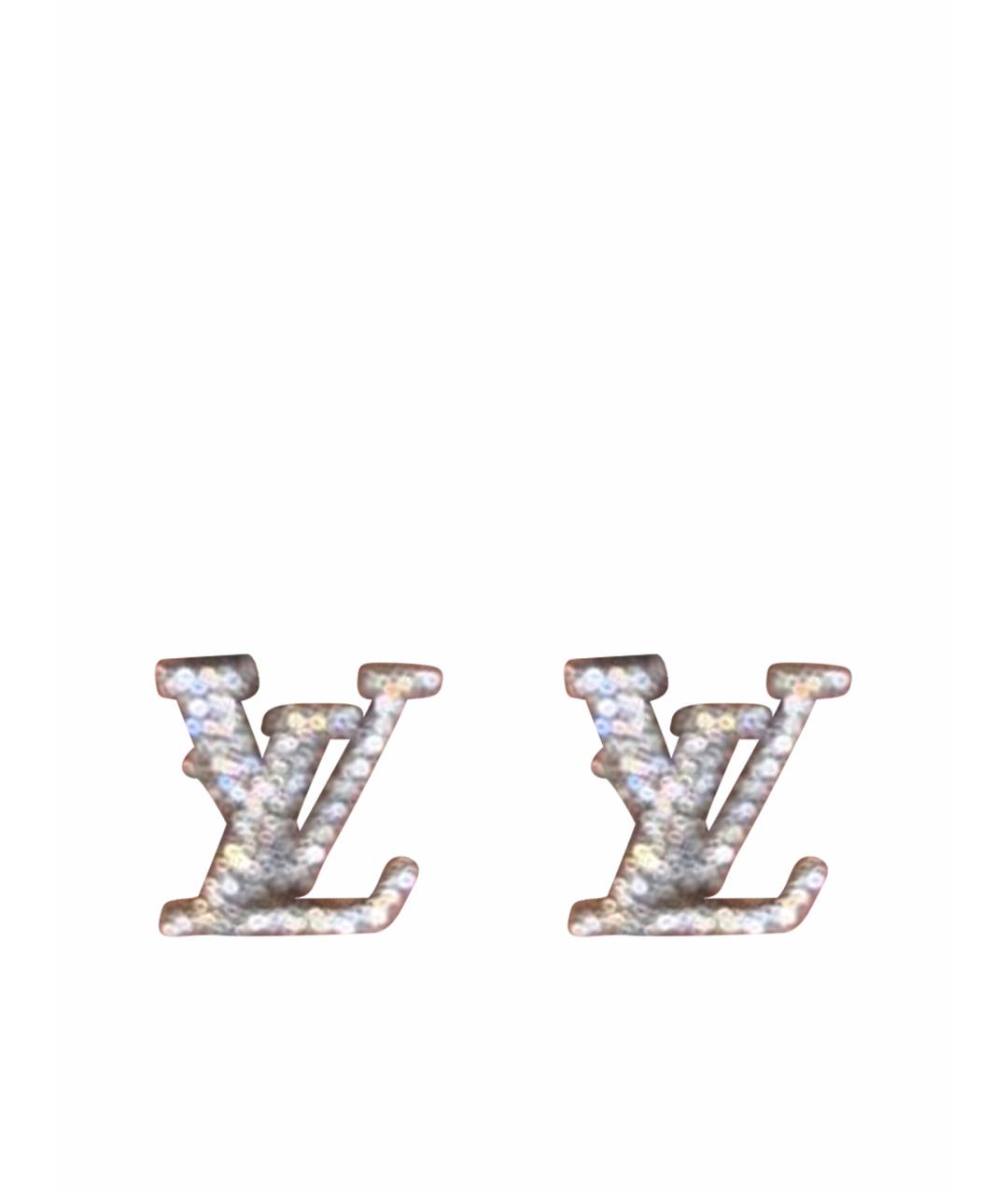 LOUIS VUITTON Серебряные серьги, фото 1