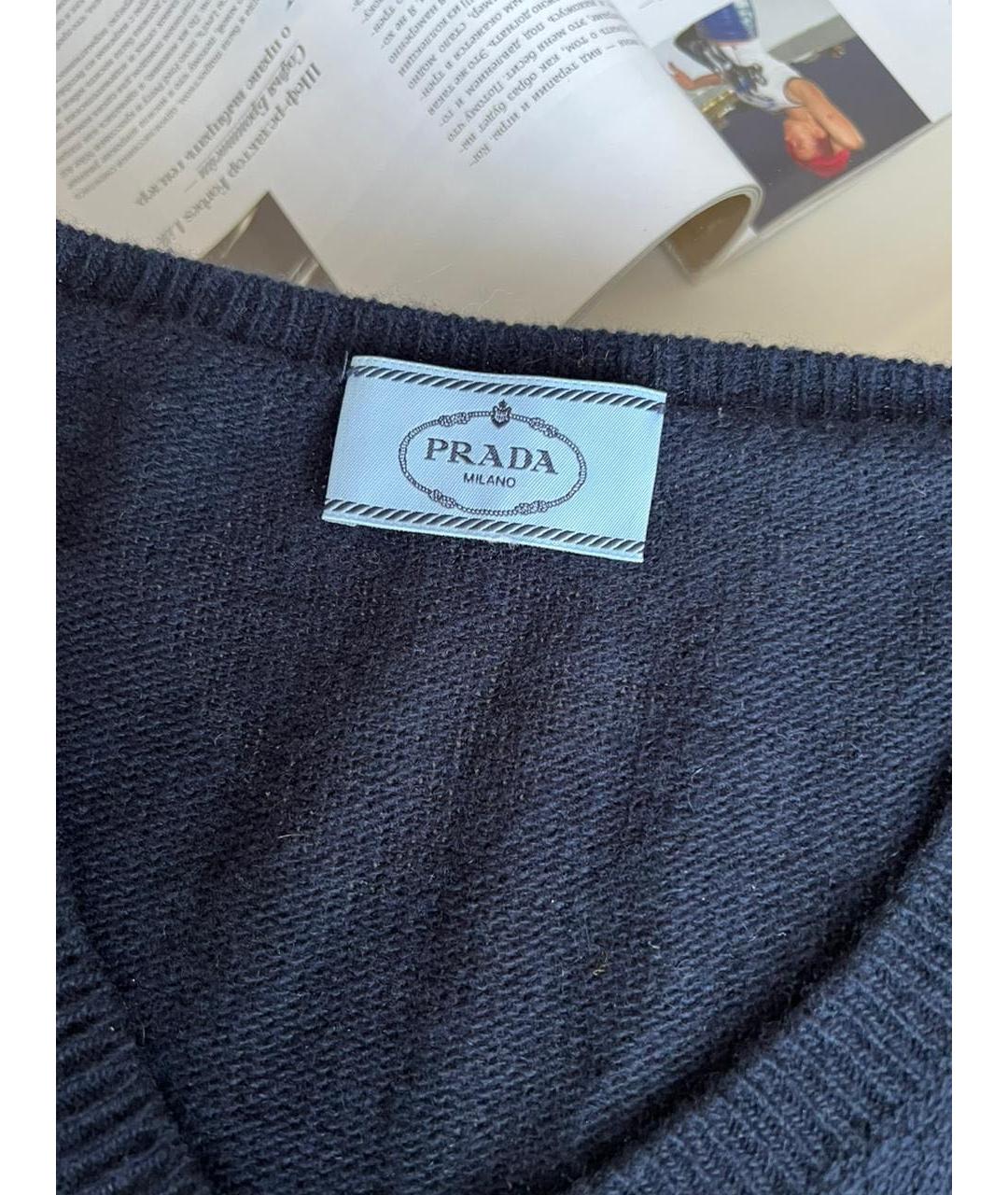 PRADA Черный джемпер / свитер, фото 5