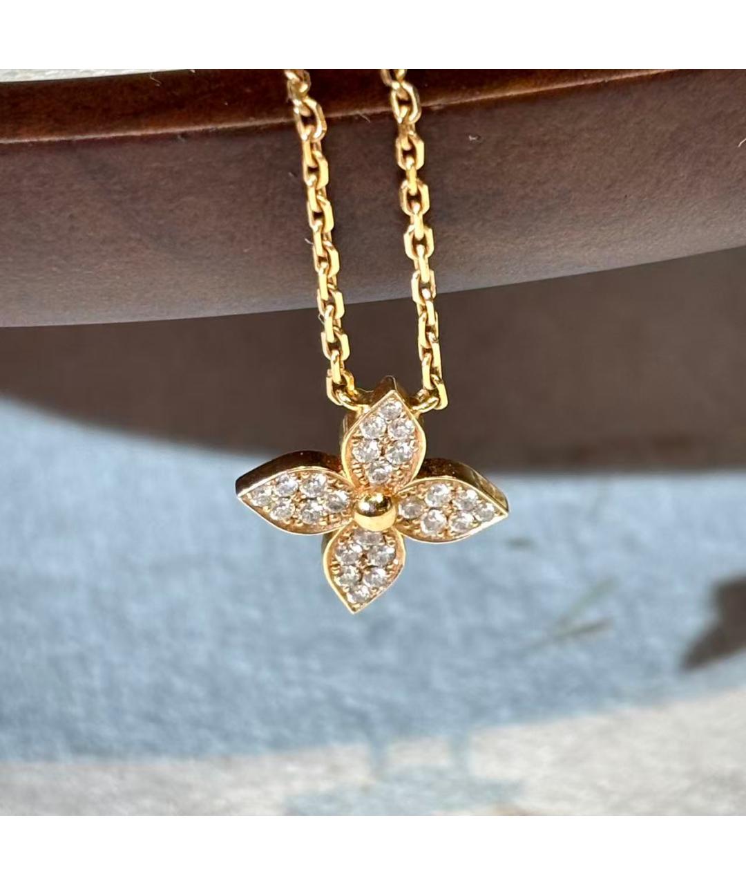 LOUIS VUITTON Золотая подвеска из розового золота, фото 4