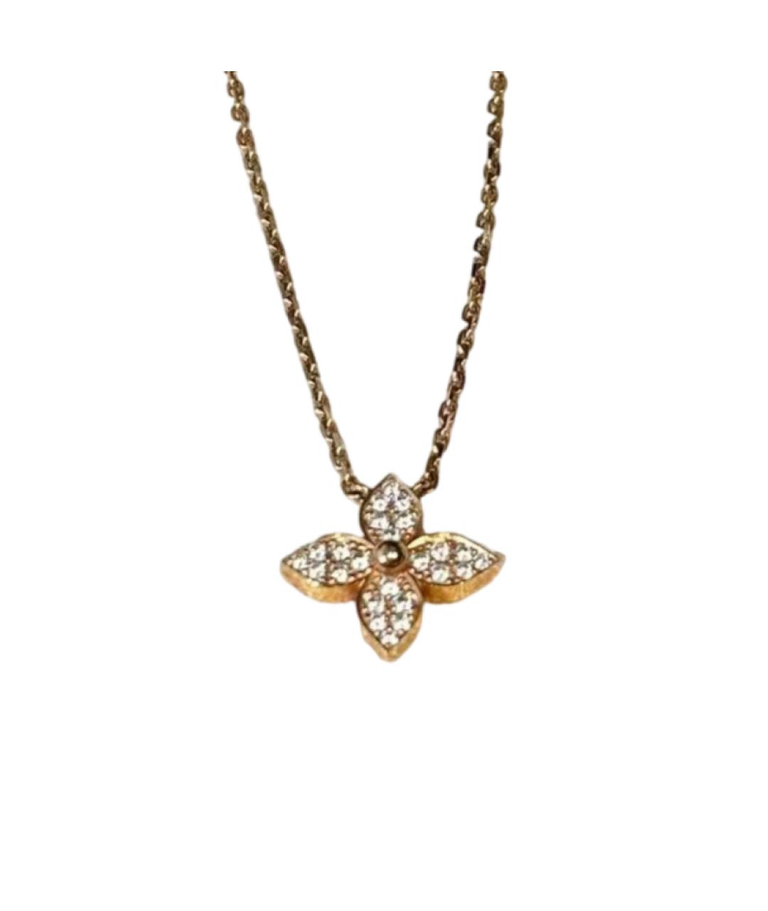 LOUIS VUITTON Золотая подвеска из розового золота, фото 1