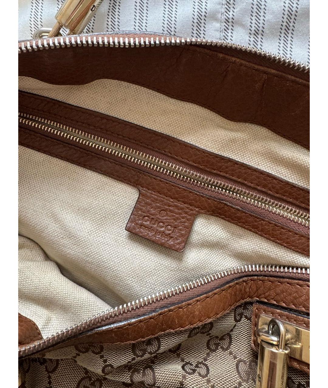 GUCCI Бежевая сумка через плечо, фото 6