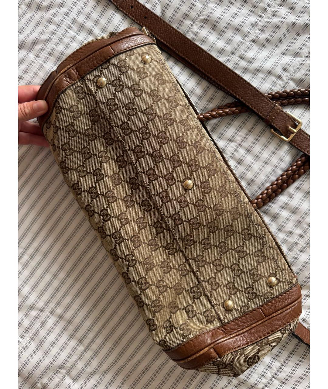 GUCCI Бежевая сумка через плечо, фото 2
