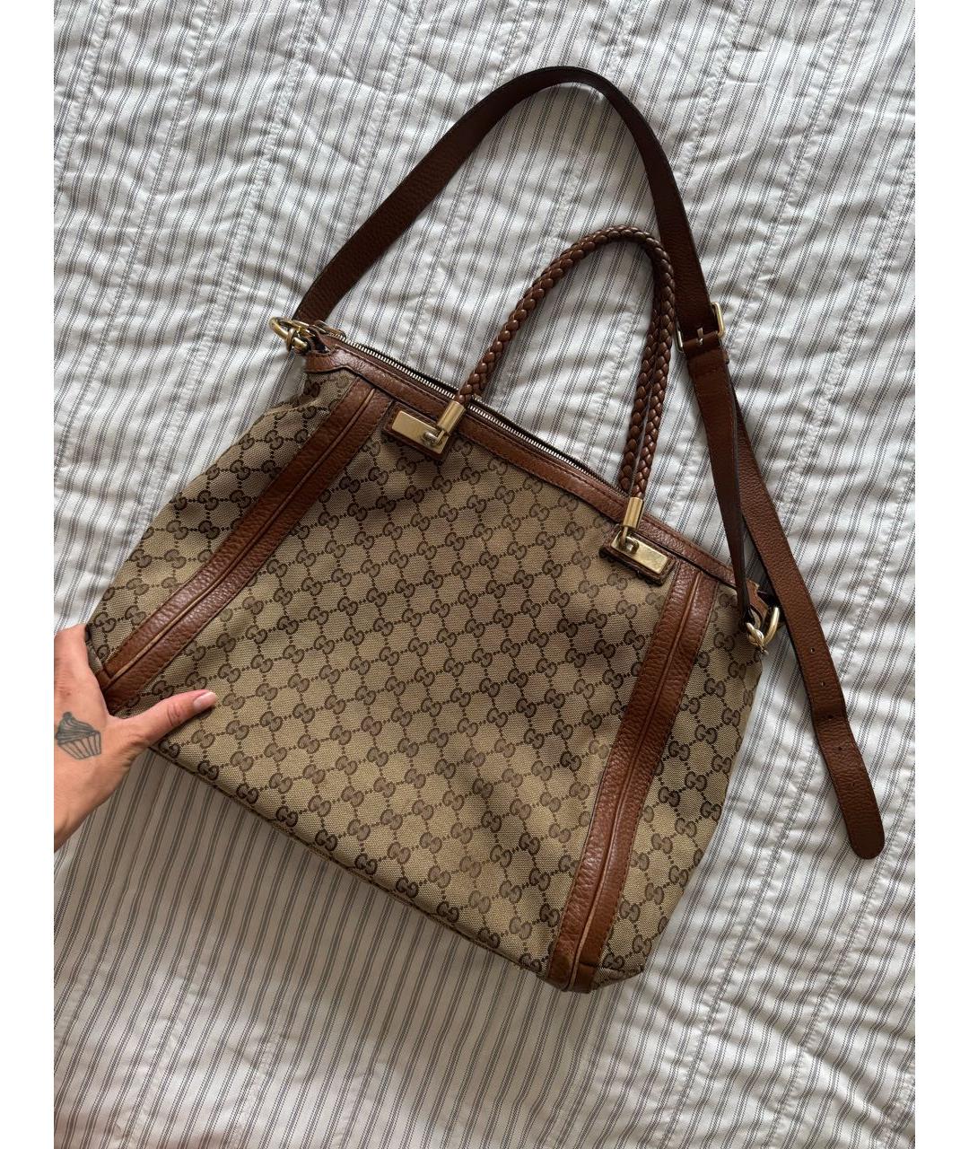 GUCCI Бежевая сумка через плечо, фото 8