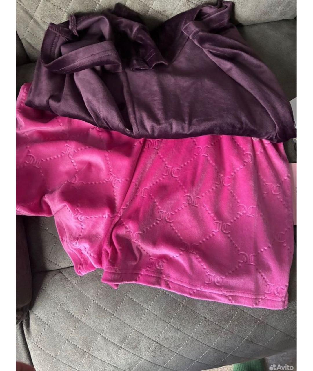 JUICY COUTURE Розовые шорты, фото 4