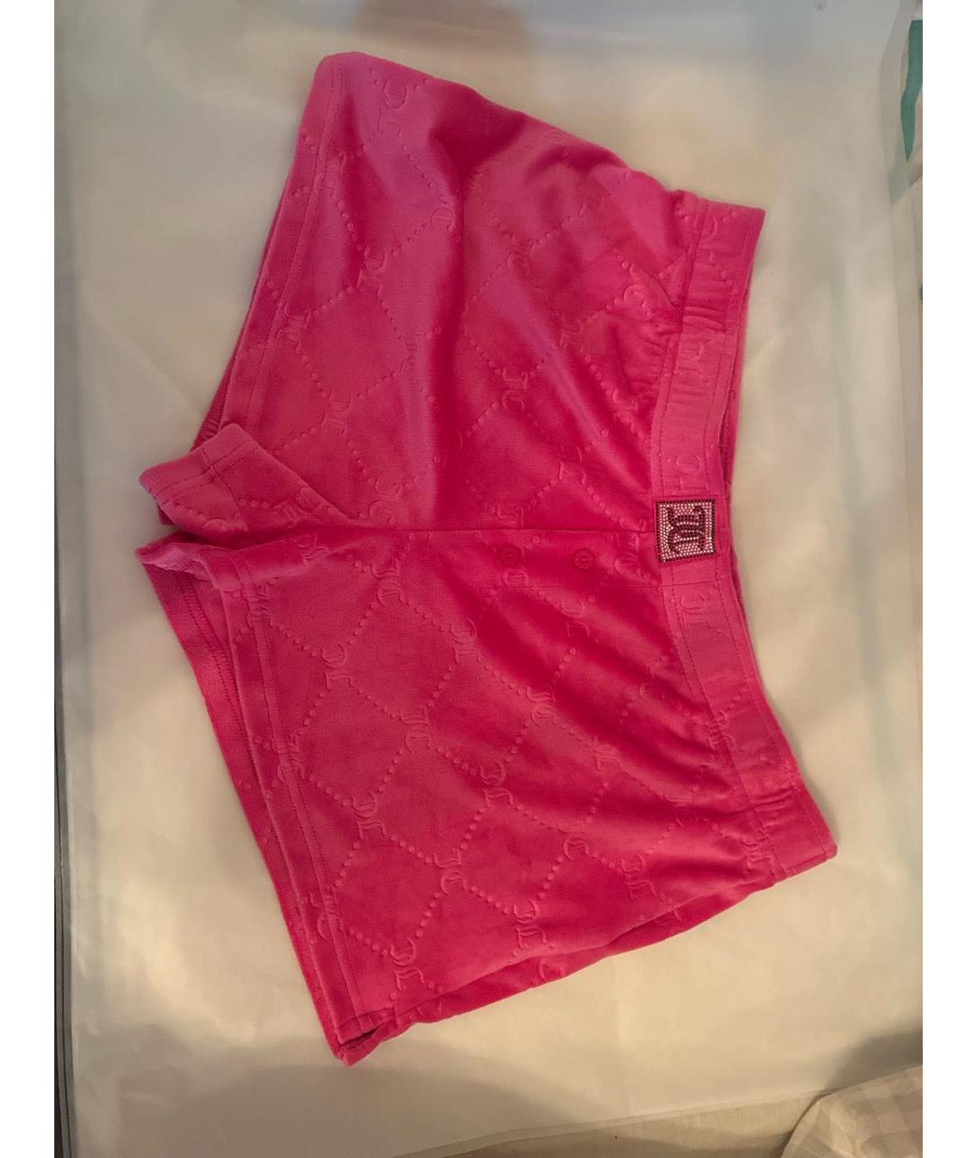 JUICY COUTURE Розовые шорты, фото 2
