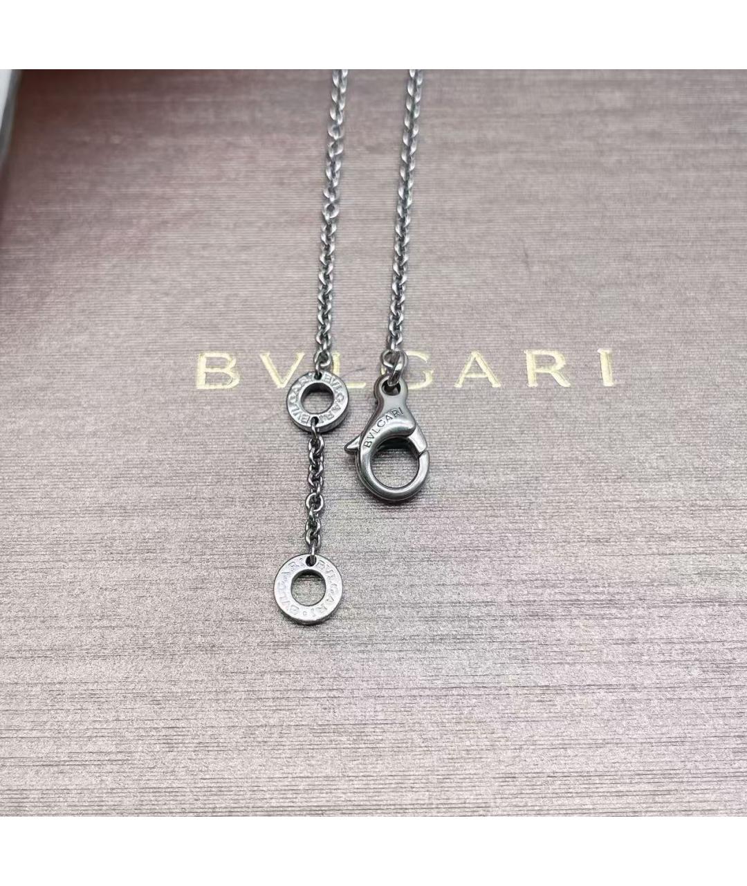 BVLGARI Серебряный браслет из белого золота, фото 4
