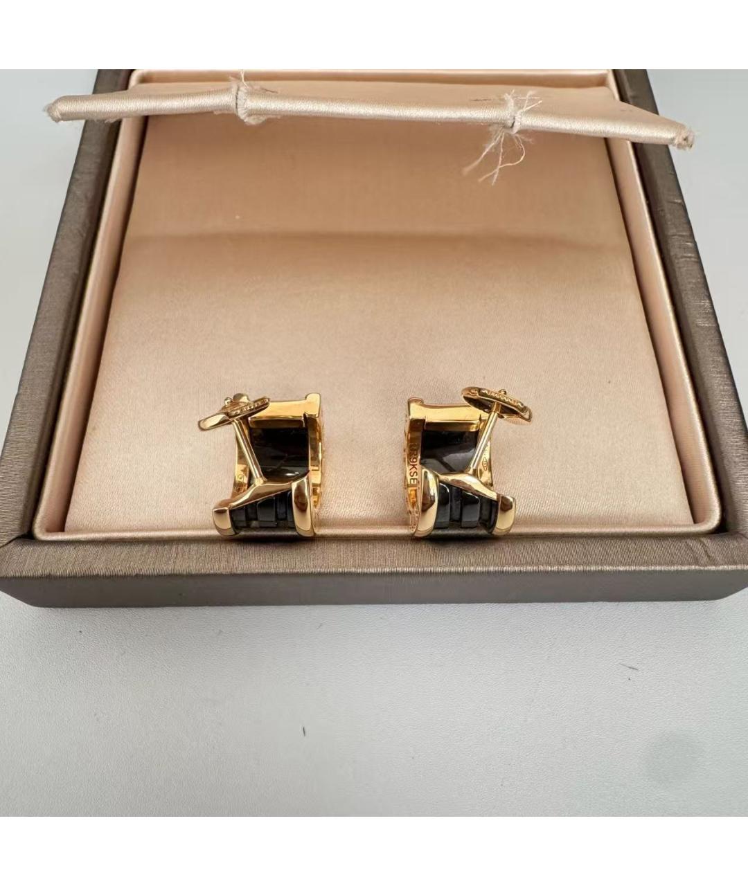 BVLGARI Черные серьги, фото 5