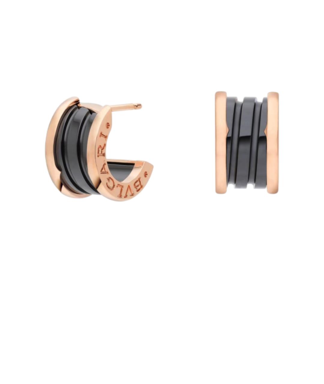 BVLGARI Черные серьги, фото 6