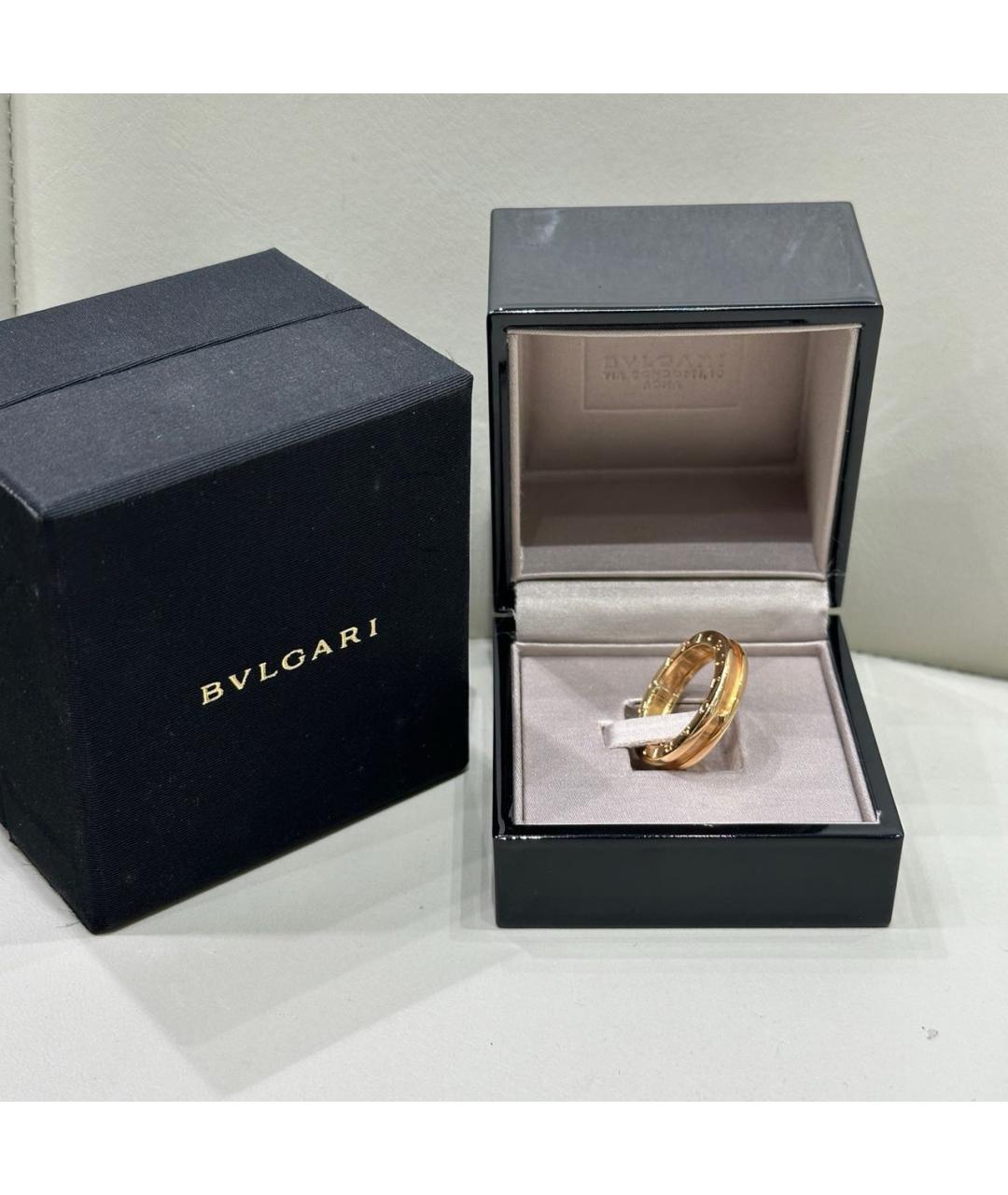BVLGARI Золотое кольцо из розового золота, фото 2