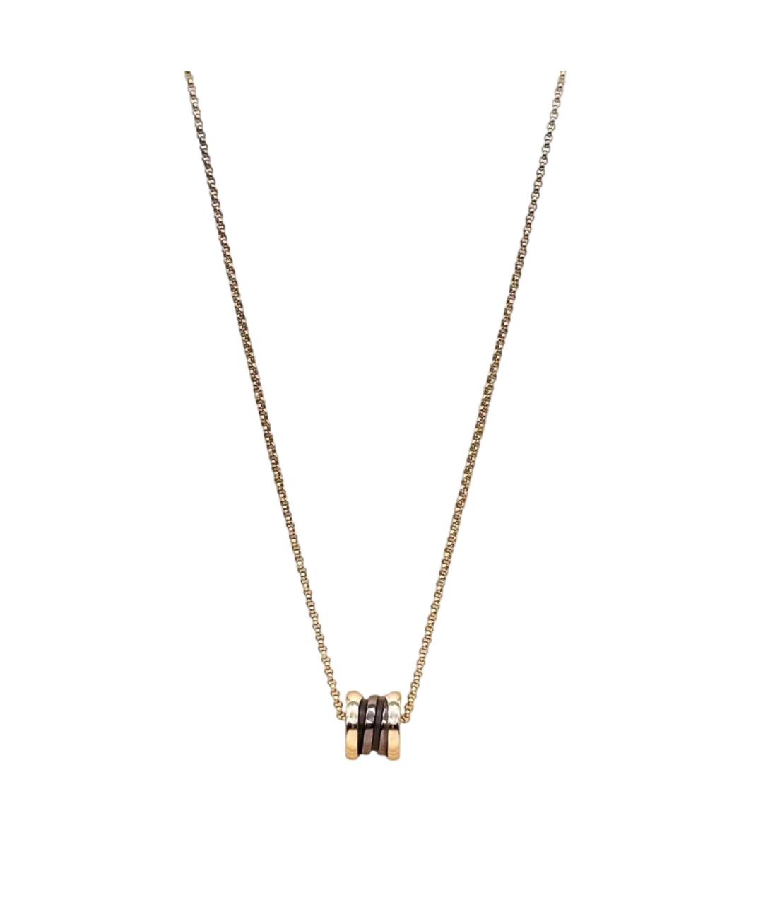 BVLGARI Коричневая подвеска, фото 1
