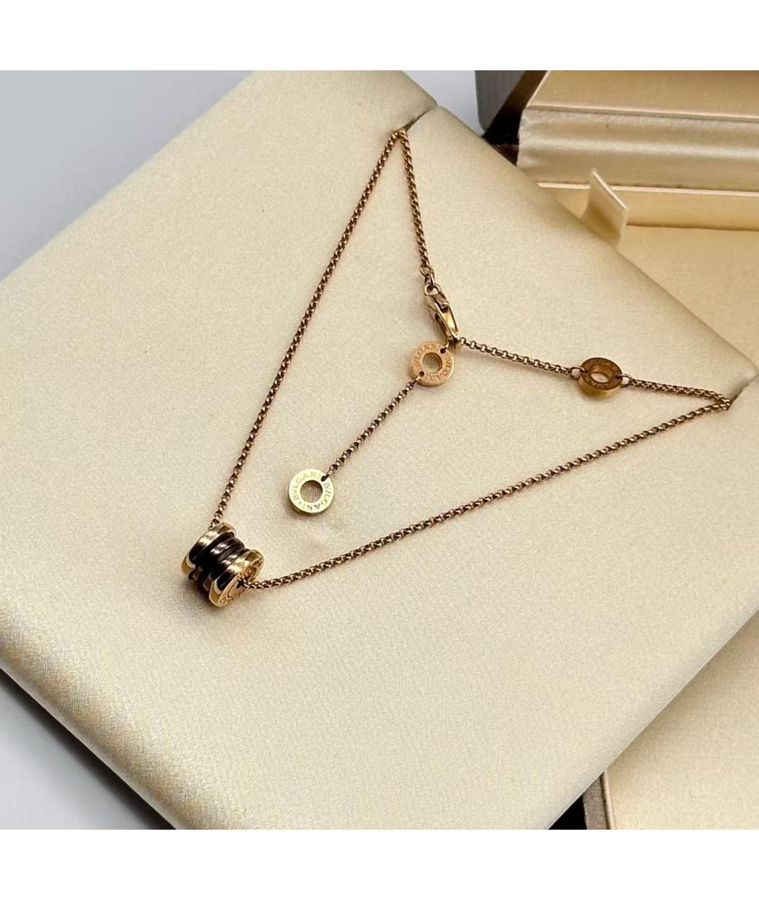 BVLGARI Коричневая подвеска, фото 3