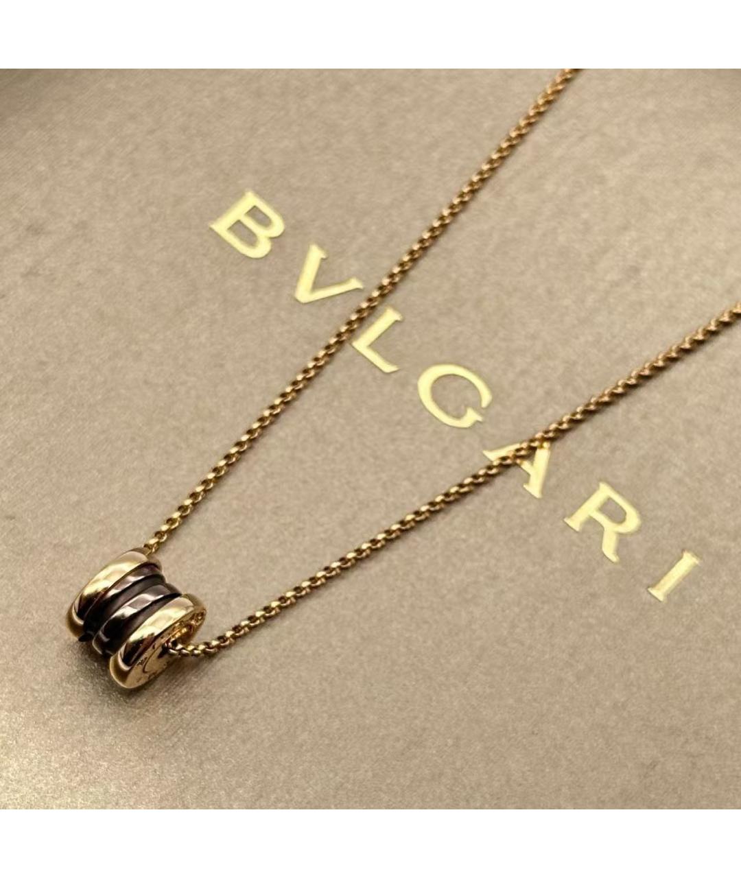 BVLGARI Коричневая подвеска, фото 4