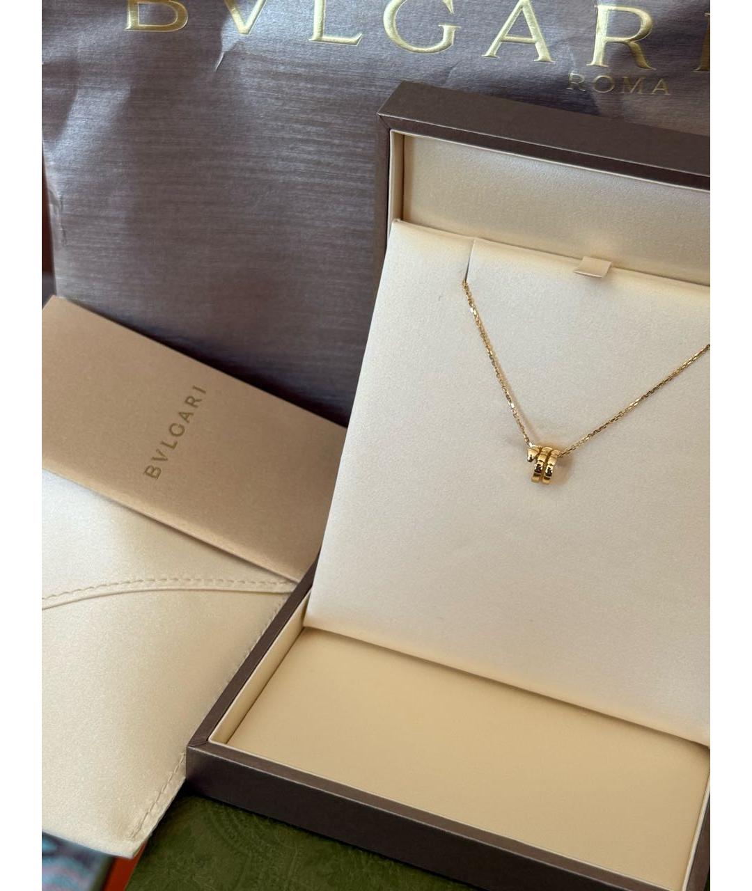 BVLGARI Золотая подвеска из желтого золота, фото 2