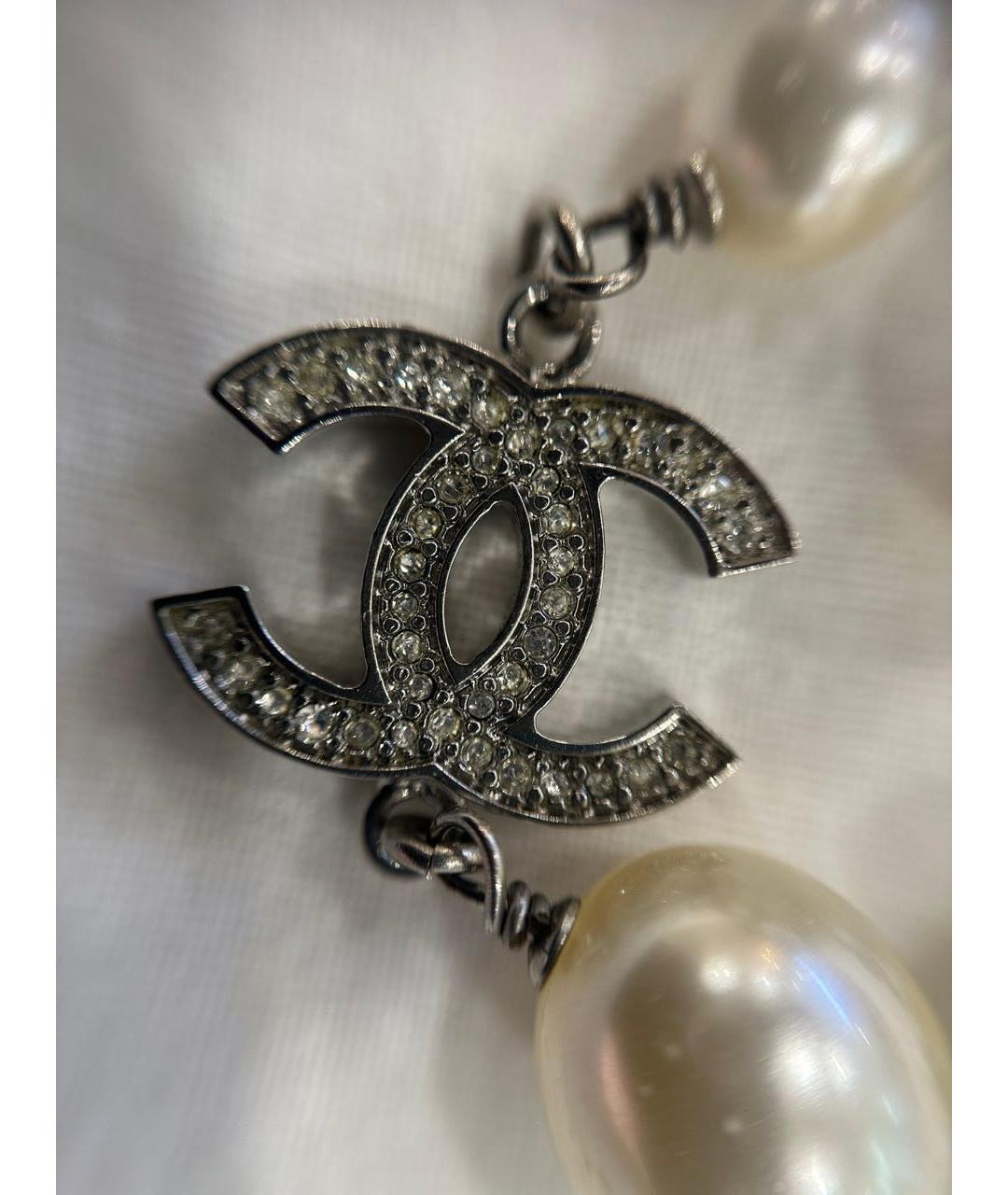 CHANEL Серебряное колье, фото 3