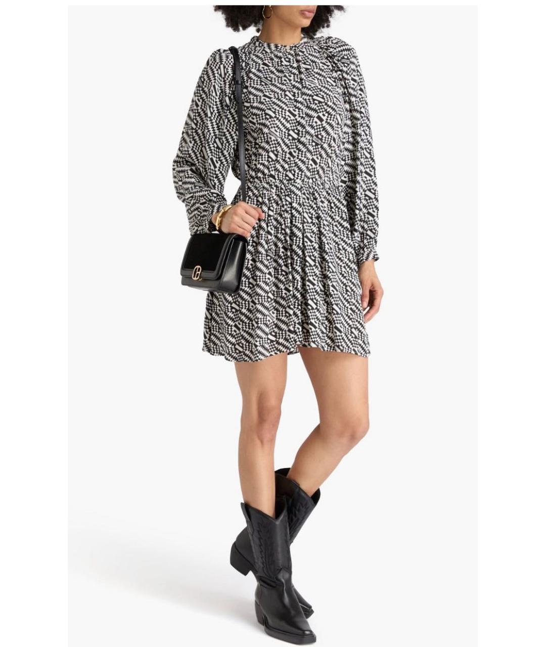 ISABEL MARANT ETOILE Мульти вискозное повседневное платье, фото 7