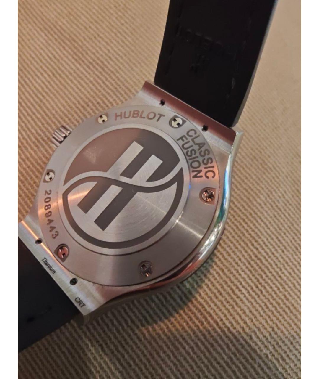 HUBLOT Серебряные титановые часы, фото 2