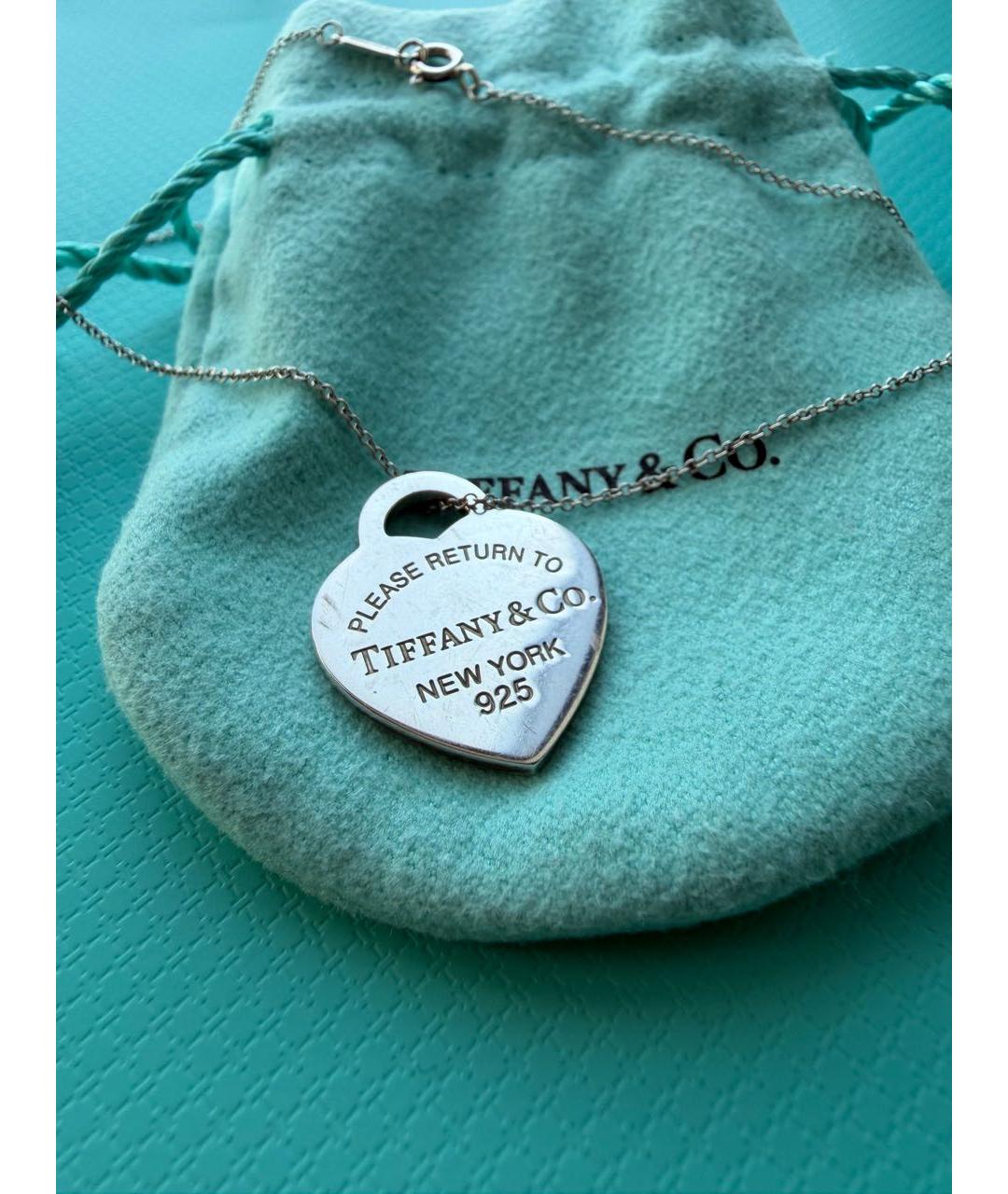 TIFFANY&CO Серебряная серебряная подвеска, фото 3