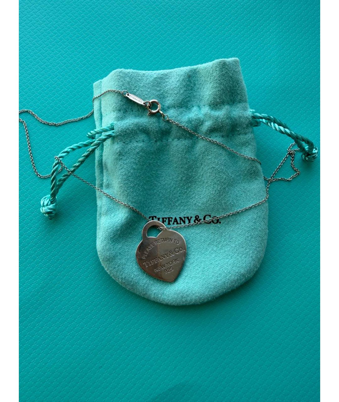 TIFFANY&CO Серебряная серебряная подвеска, фото 2