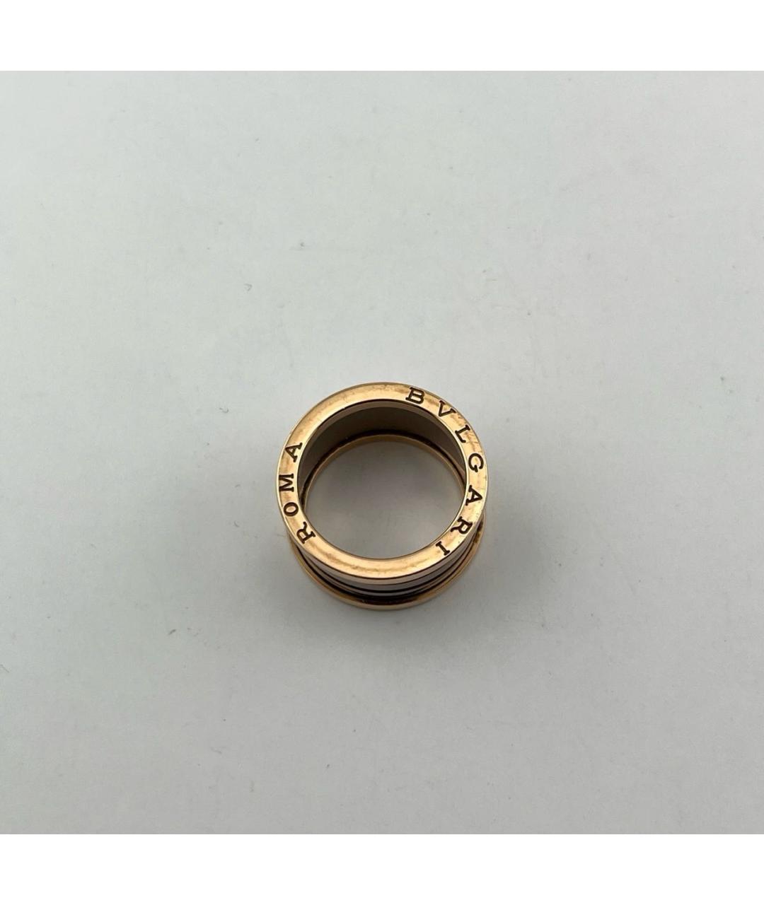 BVLGARI Коричневое кольцо из розового золота, фото 3