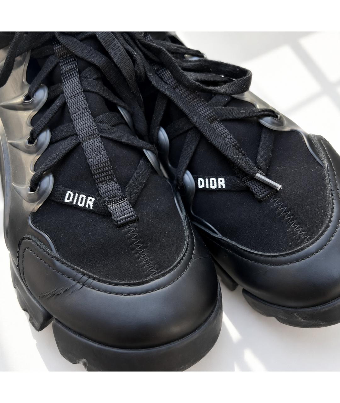 CHRISTIAN DIOR Черные резиновые кроссовки, фото 7