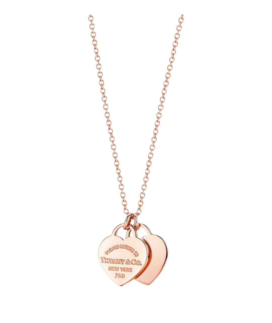 TIFFANY&CO Золотое колье из розового золота, фото 1