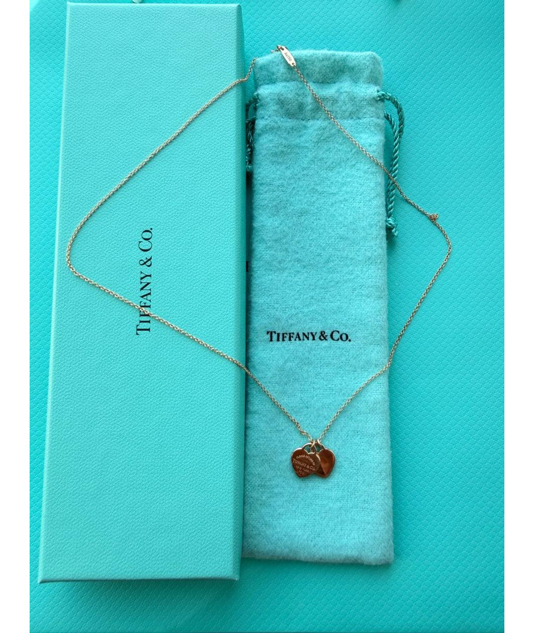 TIFFANY&CO Золотое колье из розового золота, фото 4
